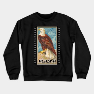 Alaska - Bald Eagle Crewneck Sweatshirt